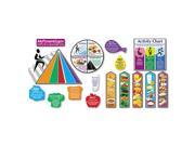 Trend MyPyramid.gov Steps to a Healthier You Bulletin Board Set T8173