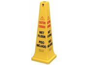 36 Safety Cone W M.L.Caution Wet Floor