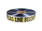 2 X1000 YELLOW CAUTIONGAS LINE BELOW TAPE