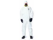 Tychem Sl Coveralls W Attached Hood And Socks Bound Seams Berry Com