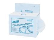 Spray Tissue Disposable Lens Cleaning Station