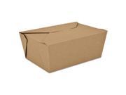 ChampPak Retro Carryout Boxes 7 3 4 x 5 1 2 x 3 1 2 Brown