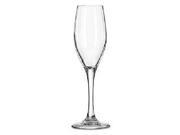 Perception Glass Stemware 5 3 4 oz Clear Champagne Flute