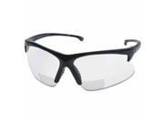 Smith Wesson V60 30 06 RX Safety Readers Black Frame Clear Lens 2.5 Diopter