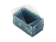Proximity Id Badge Holder Vertical 2 3 8W X 3 3 8H Clear 50 Pack