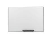 Ultra Trim Magnetic Board Dry Erase Porcelain Steel 48 x 33 3 4 Whi