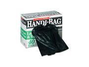 Super Value Pack Trash Bags 33 gallon .7 mil 32.5 x 40 Black 40 B