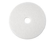 Super Polish Floor Pad 4100 13 White 5 Pads Carton