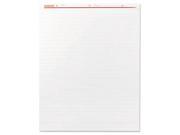 Recycled Easel Pads Faint Rule 27 X 34 White 50 Sheet 2 Carton
