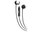 In Ear Buds with Built in Microphone Black White