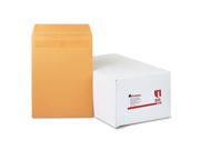 Self Stick File Style Envelope Contemporary 12 1 2 X 9 1 2 Brown 2