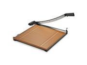 Wood Base Guillotine Trimmer 15 Sheets Wood Base 18 X18