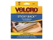 Sticky Back Hook And Loop Fastener Tape With Dispenser 3 4 X 15 Ft. R