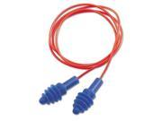 Dpas 30R Airsoft Multiple Use Earplugs 27Nrr Red Polycord Blue 100
