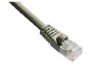 Axiom AXG94300 Patch Cable Rj 45 M To Rj 45 M 10 Ft Utp Cat 6 Molded Snagless Stranded Gray