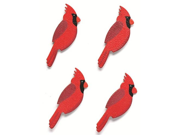 Embellish Your Story Woodland Cardinal Magnets Set of 4 Embellish Your Story Roeda 100779 EMB