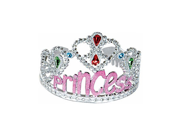 Princess Costume Pink Gems Tiara Birthday Party Hat