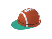 New Plastic Football Fan Costume Party Hat Ball Cap