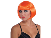 Neon Line Sassy Wig Orange Forum Novelties 68225
