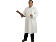 Mens Full Figure Hospital Doctor Nurse Lab Coat Costume