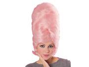 Pink Beehive Wig Rubies 50813
