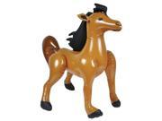 36 Brown Inflatable Horse Farm Zoo Animal Party Decoration