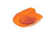 Country Orange Cowboy or Girl Cow Boy Felt Costume Hat