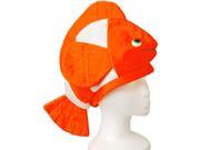 18 Stuffed Plush Nemo Clown Fish Hat Costume Party Cap