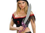 Pirate Costume Accessory Pink Cutlass Sword Toy