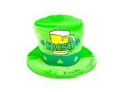St Patricks Day Green Kiss Me I m Drunk Costume Beer Mug Top Hat