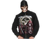 Adult Men Teen 28 32 Grim Reaper Costume Hoodie Sweatshirt