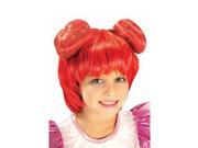 Magical DoReMi Dorie Child s Orange Red Anime Costume Dress Up Wig
