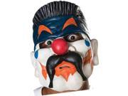 New Adult s Big Evil Clown Vinyl Costume Accessory Mask