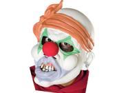 New Adult s Mr Rotten Evil Clown Vinyl Costume Accessory Mask