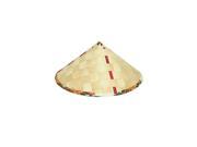 Adult Woven Costume Accessory Coolie Conical Chinese Hat