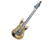 Inflatable Gold Hero Costume Party Decoration Guitar