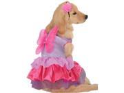 Purple Pink Pixie Fairy Puppy Princess Dog Pet Costumes Size Medium 15
