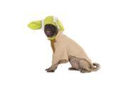 Star Wars Yoda Jedi Dog Pet Costumes Size XL X Large 28