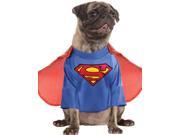 Superman Man of Steel DC Comics Superhero Dog Pet Costumes Size Small 11