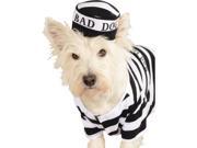 Prisoner Convict Escaped Bad Dog Pet Costumes Size Medium 15