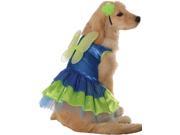 Green Blue Pixie Fairy Puppy Princess Dog Pet Costumes Size Small 11