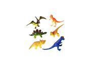 Lot of 12 3 Decor Plastic Toy Jurassic Dinosaur Figures Set