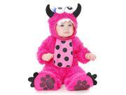Child Hot Pink Little Cute Monster Madness Dragon Costume Toddler 2 4