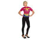 Adult Women s Wonder Woman Dawn Of Justice T Shirt Costume Top Medium 6 8
