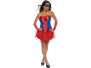 Adults Women s Secret Wishes Spiderman Spidergirl Dress Costume X Small 2 6