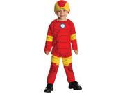 Toddlers Marvel Comics Avengers Fleece Iron Man Costume Size 2T 4T