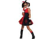 Child Girls Harley Quinn Tutu Dress Costume Set Small 4 6