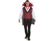 Adult s Mens Classic Rich Fancy Transylvania Vampire Costume