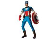 Men s Deluxe Avengers Captain America Civil War Grand Heritage Costume L 42 44