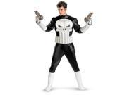 Marvel Adults Mens Punisher Muscle Costume XL 42 46
